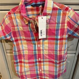 Colorful Plaid Kids Shirt